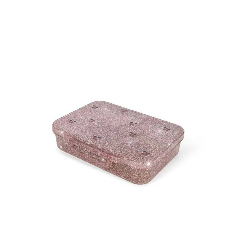 Konges Sløjd Bento Madkasse - Cherry Glitter Red Ceramic