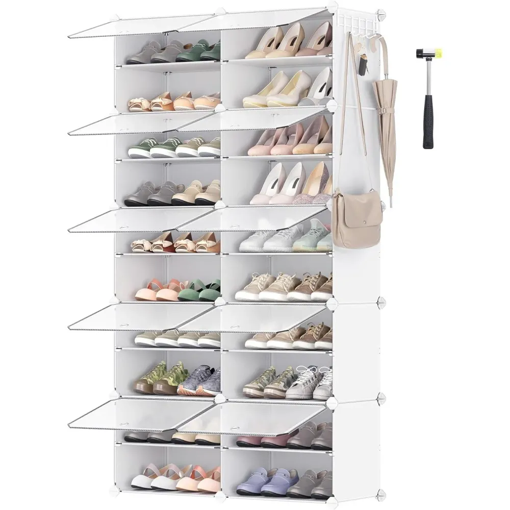 Modularni stalak za cipele, bijeli