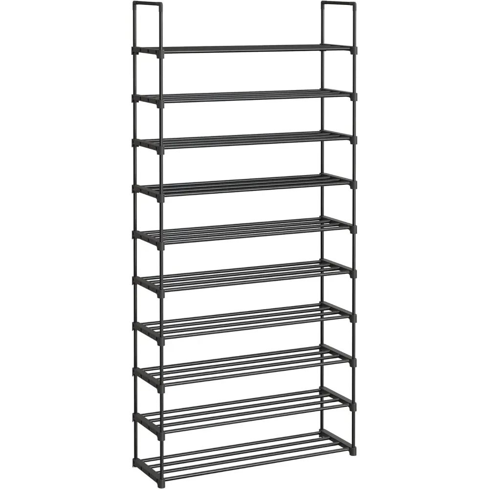 stalak za cipele 30 × 94 × 206 cm, crne boje
