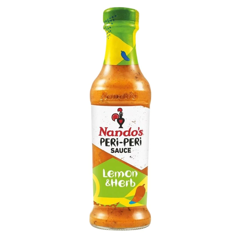 Nando's Peri Peri Lemon Herb Sauce, peri peri umak s limunom i začinskim biljem od 250g