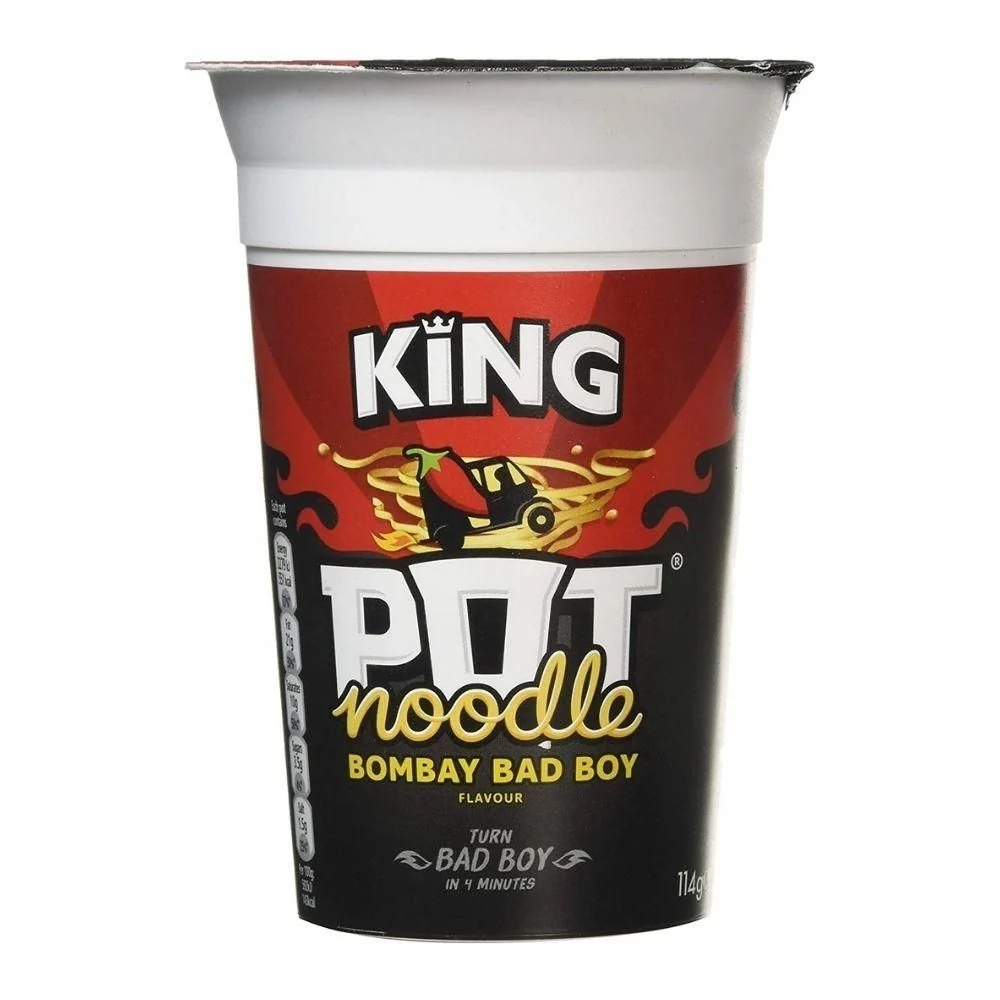 Pot Noodle Bombay Bad Boy, rezanci s curryjem s ljutim umakom od 90g
