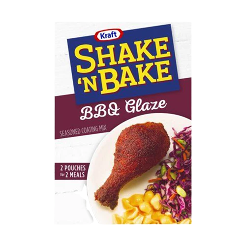 Shake'n'Bake BBQ Glaze, krušne mrvice za paniranje s okusom roštilja od 170g