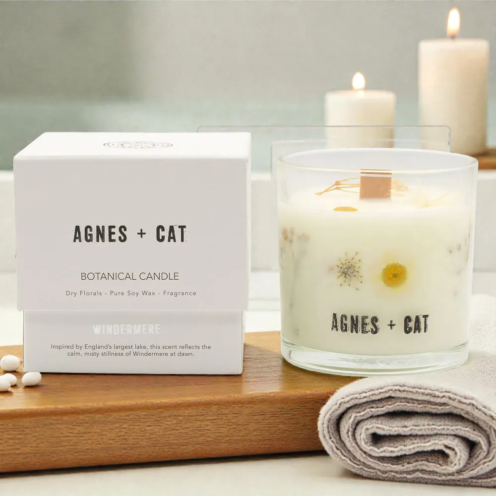 Agnes + Cat Botanička svijeć od sojinog voska – Windermere