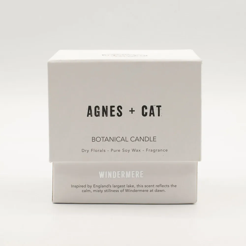 Agnes + Cat Botanička svijeć od sojinog voska – Windermere