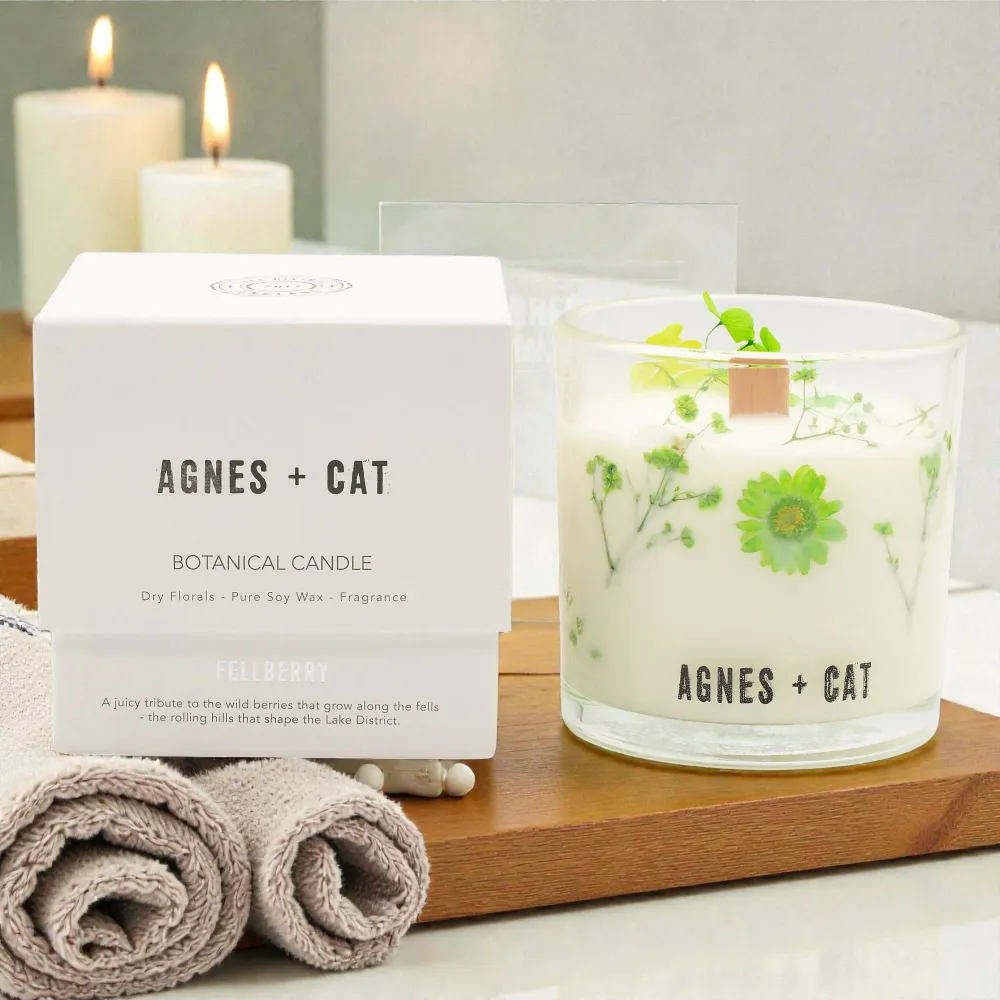 Agnes + Cat Botanička svijeć od sojinog voska – Fellberry