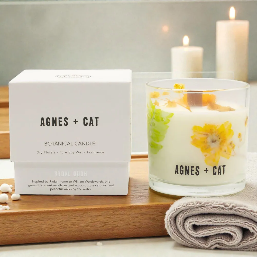 Agnes + Cat Botanička svijeć od sojinog voska – Rydal Oudh