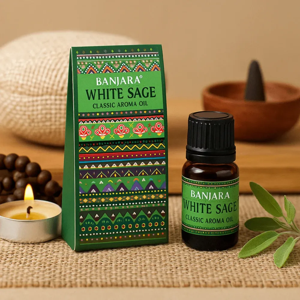 Bijelo kaduljino aromatično ulje 10ml Banjara