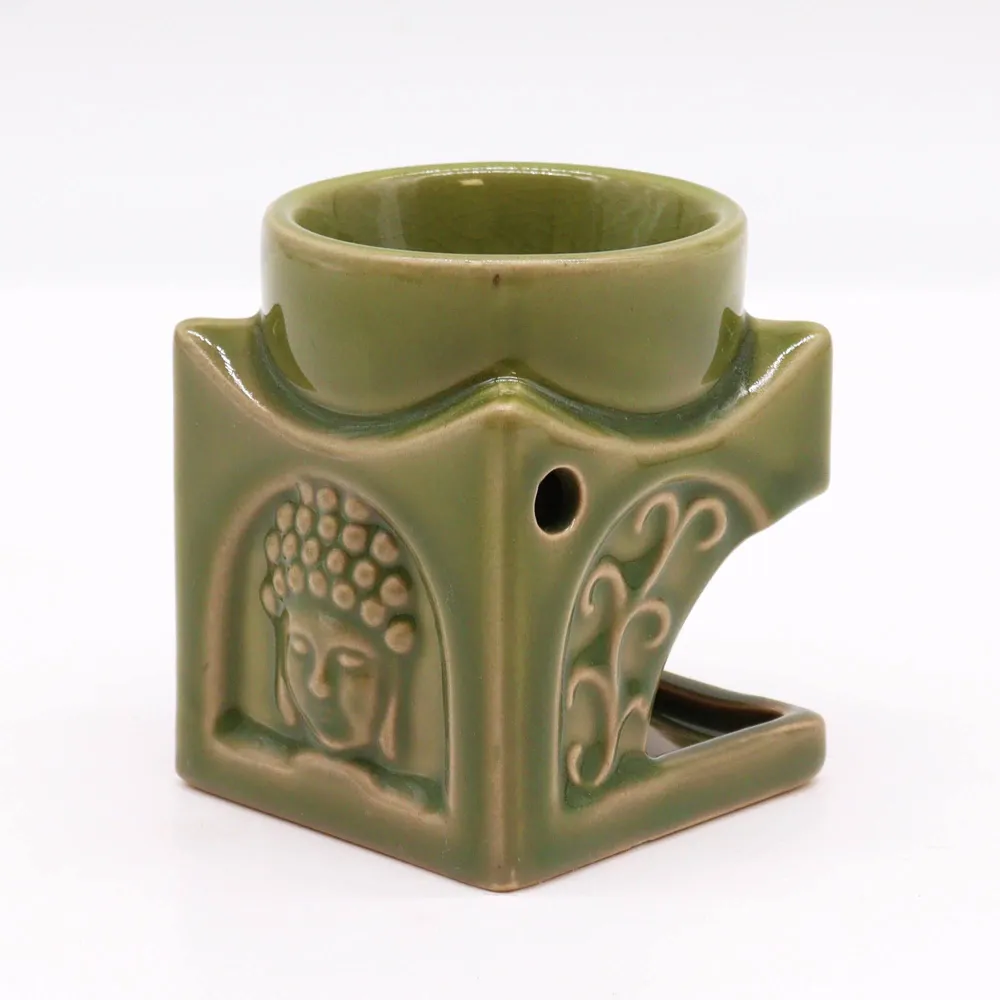 Buddha uljni grijač za mirise – svijetlo žad
