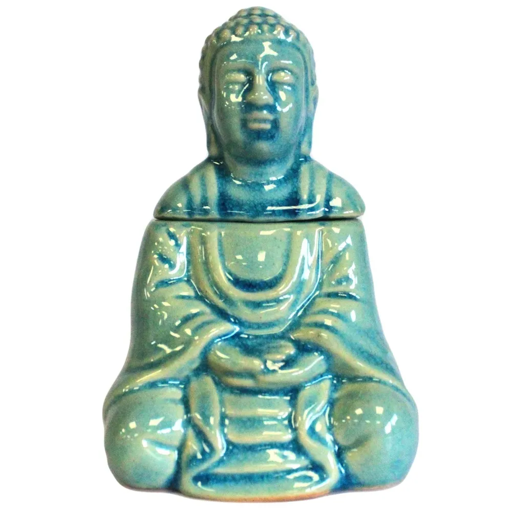 Buddha uljni grijač sjedeći plavi