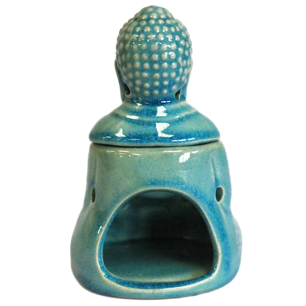 Buddha uljni grijač sjedeći plavi