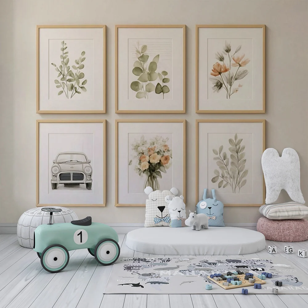 Galerija zidnih tapeta Nature | Set ukrasnih okvira