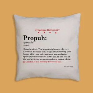 Jastučnica - Croatian dictionary - Propuh