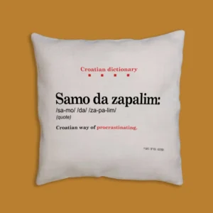 Jastučnica - Croatian dictionary - Samo da zapalim