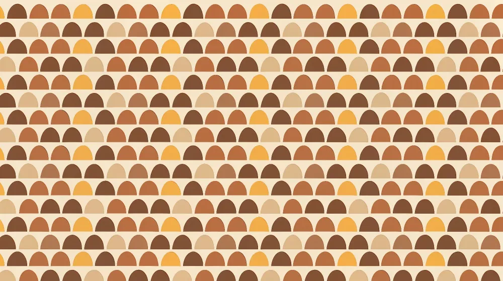 Kinderzimmer Tapete | Gebogenes geometrisches Muster