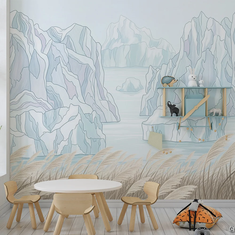 Kinderzimmer Tapete | Majestätische Gletscher und Eislandschaften