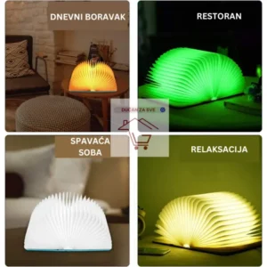 Lampa u Obliku Knjige