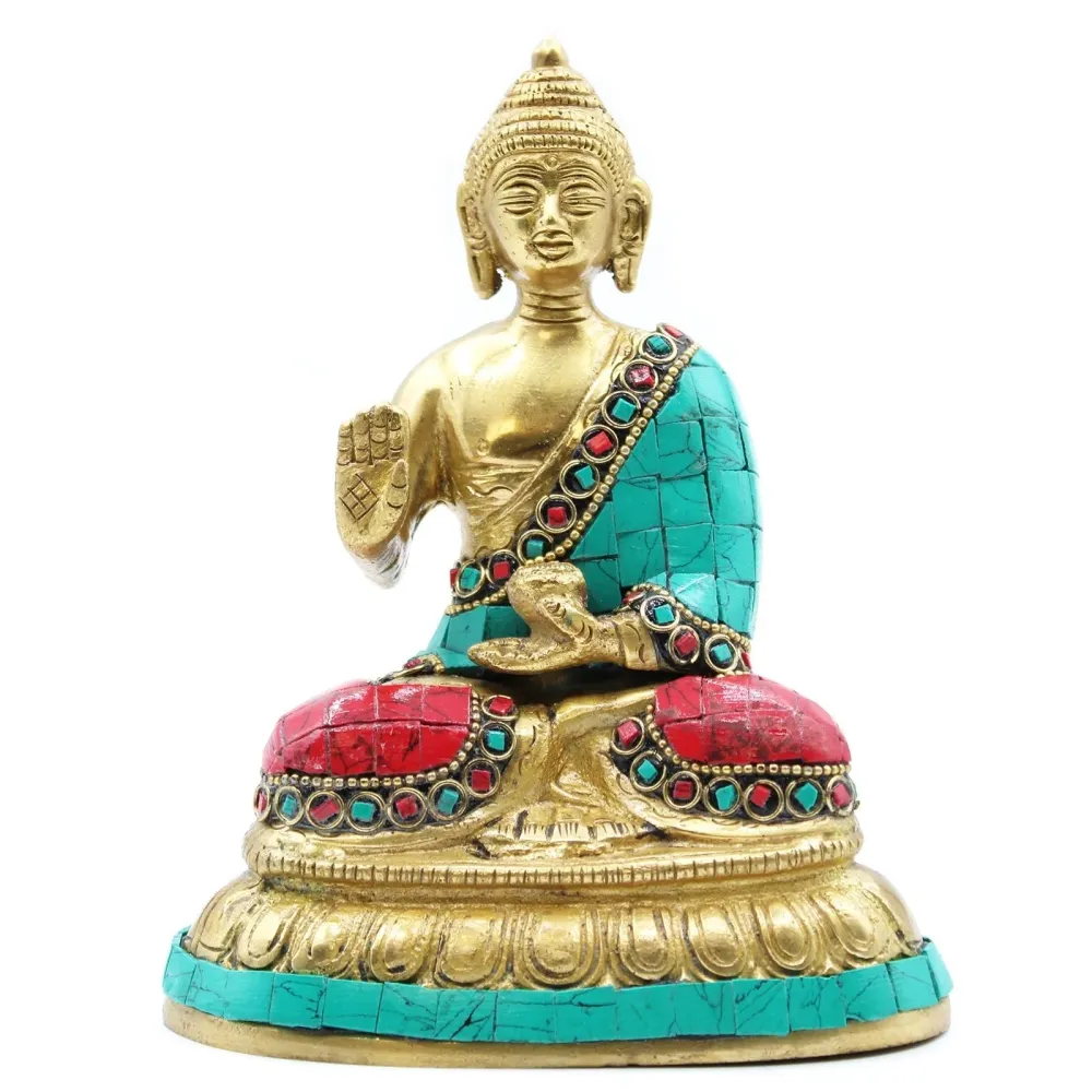 Mesingana Buda Statua Blagoslovni Položaj 15cm