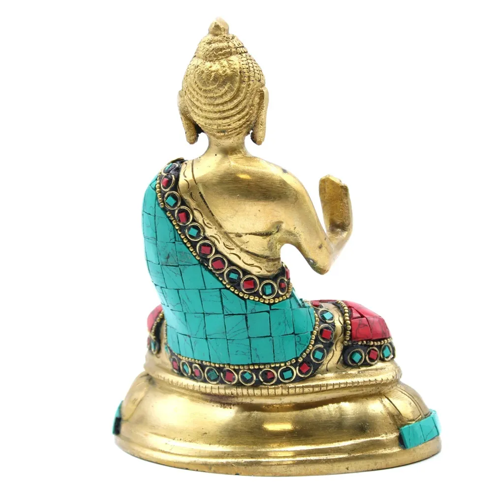 Mesingana Buda Statua Blagoslovni Položaj 15cm