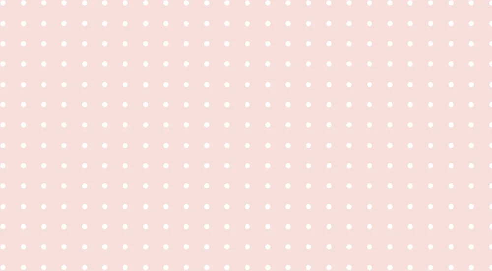 Papel de parede quarto bebê | Bijele točkice na nježno ružičastoj pozadini
