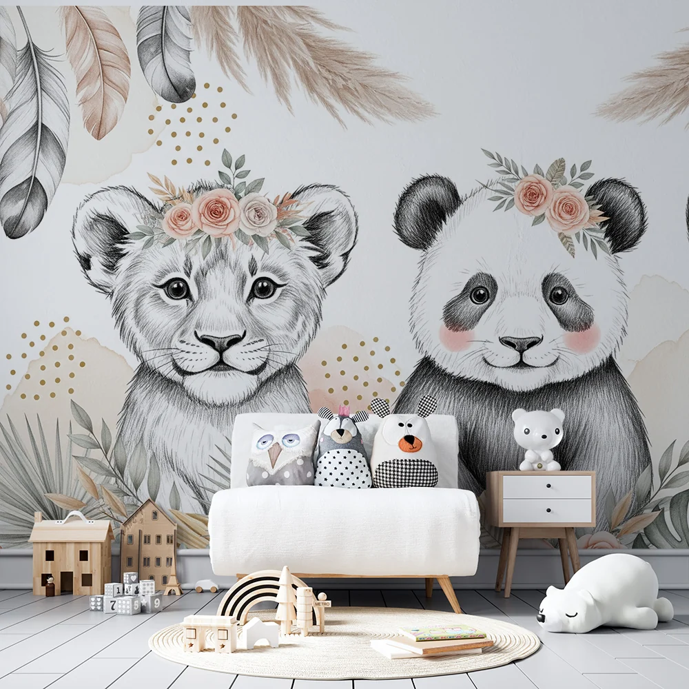 Papel de parede quarto bebê | Ljubimci i cvijeće