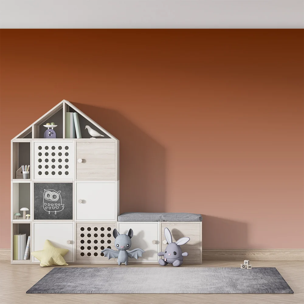 Papel de parede quarto bebê | Topli degradirani tonovi zemlje