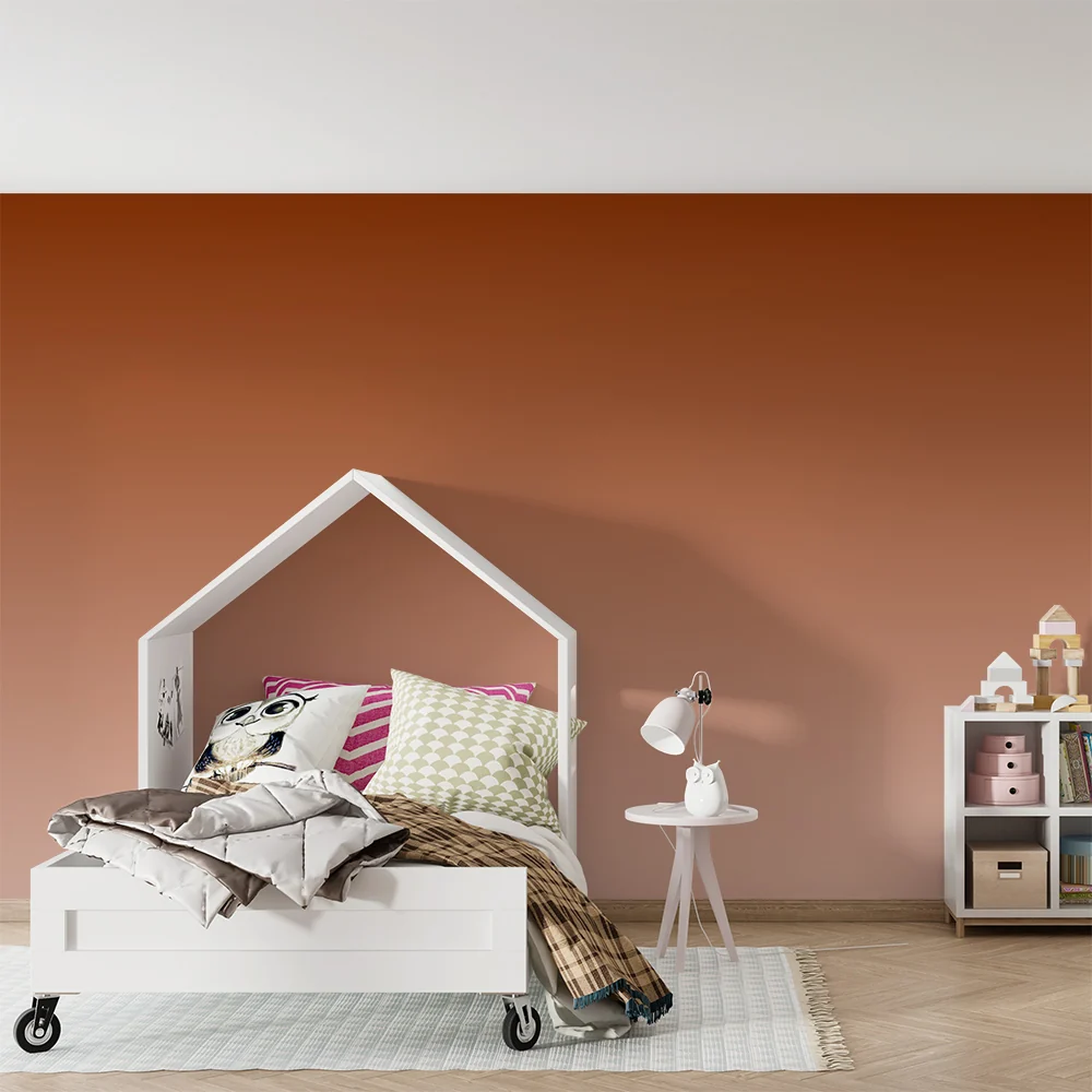 Papel de parede quarto bebê | Topli degradirani tonovi zemlje