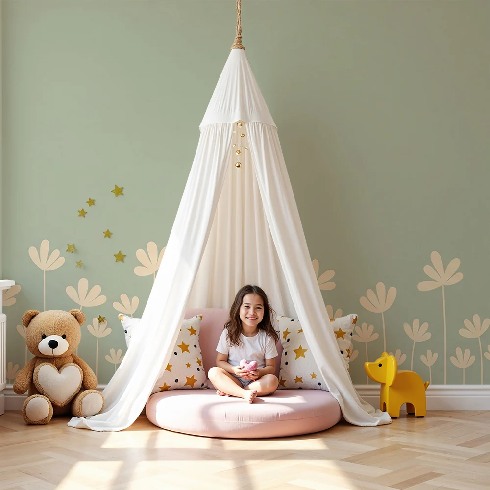 Papel de parede quarto bebê | Žuti cvjetovi na zelenoj pozadini