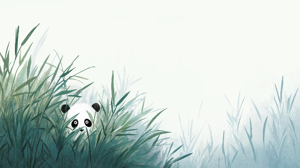 Papel de parede quarto bebê | Vragolasti panda skriven u travi