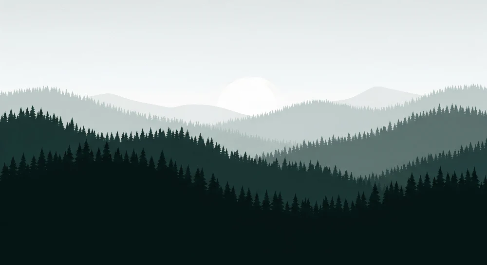 Papier de parede dječja soba | Miris planina i umirujućih šuma