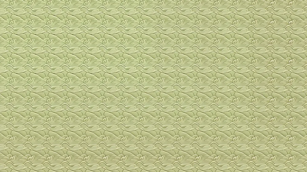 Papier de parede dječja soba | Uzorak pastelnih zelenih valova