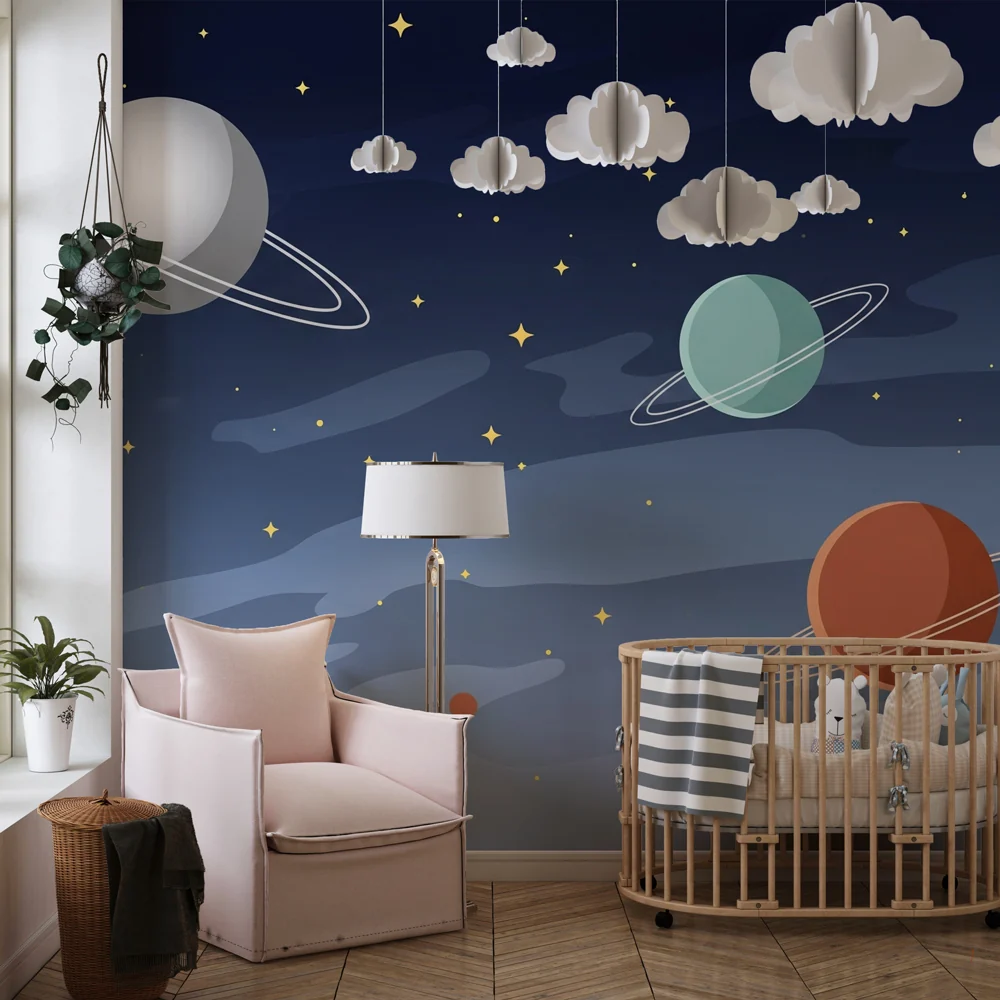 Papier de parede za dječju sobu | Fascinantan svijet planeta