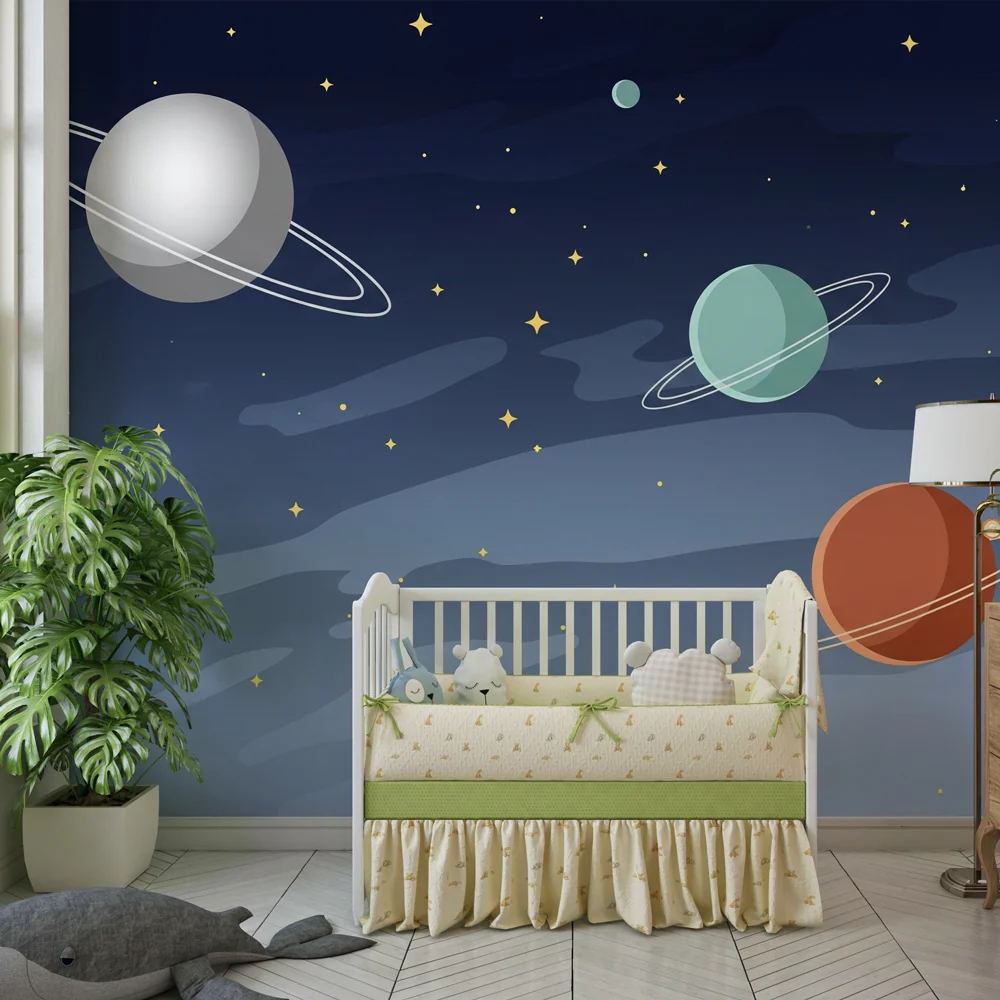 Papier de parede za dječju sobu | Fascinantan svijet planeta