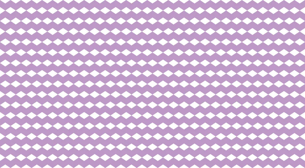 Papier de parede za dječju sobu | Violetni i bijeli rombovi za nježnu atmosferu