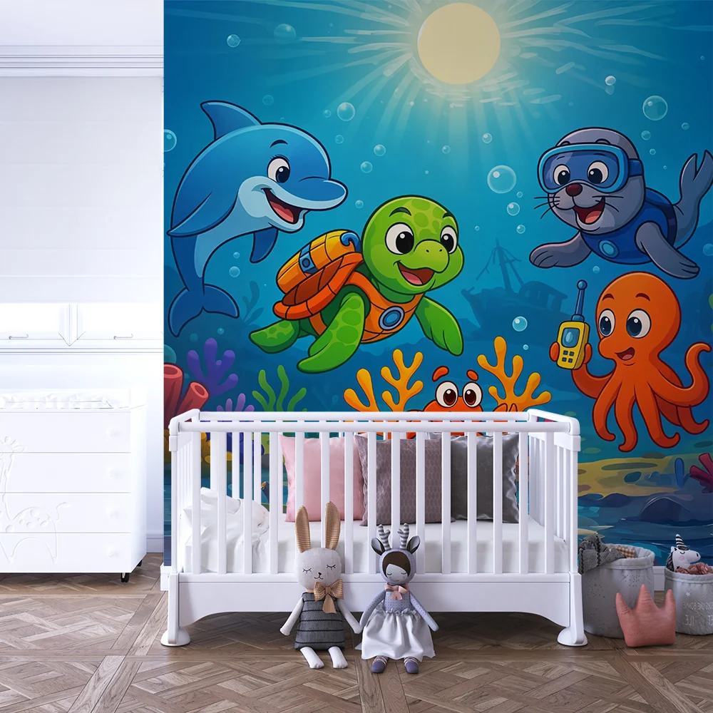 Papier de parede ocean | Šarene morske avanture