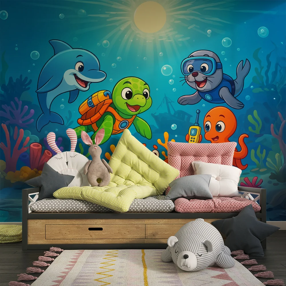 Papier de parede ocean | Šarene morske avanture