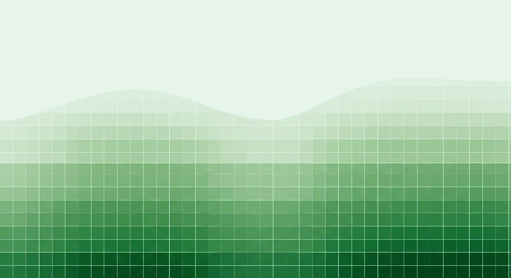 Papier de parede quarto bebê | Suaves ondas verdes e padrões geométricos calmantes
