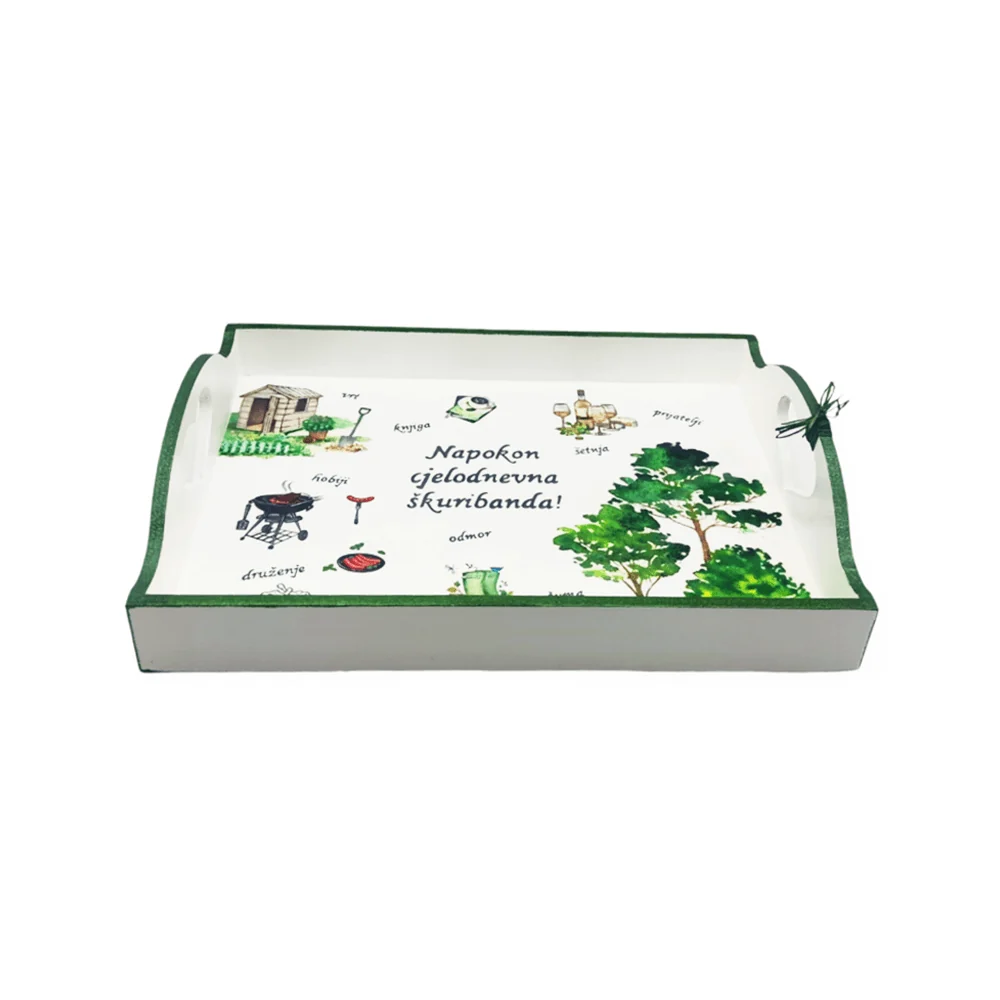 Personalizirani poslužavnik - poklon za mirovinu Š16222