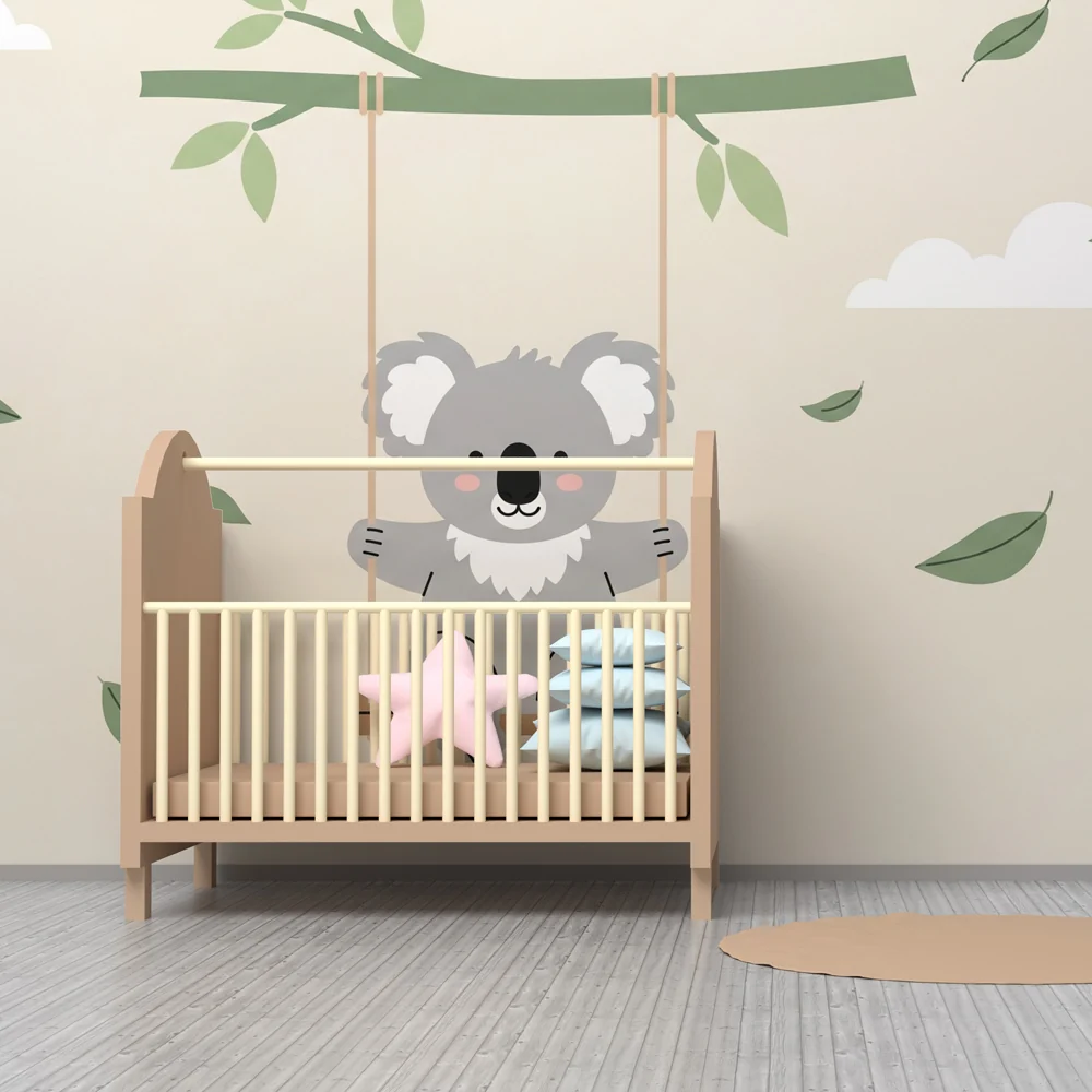 Tapet za bebe sobu | Koala na ljuljački