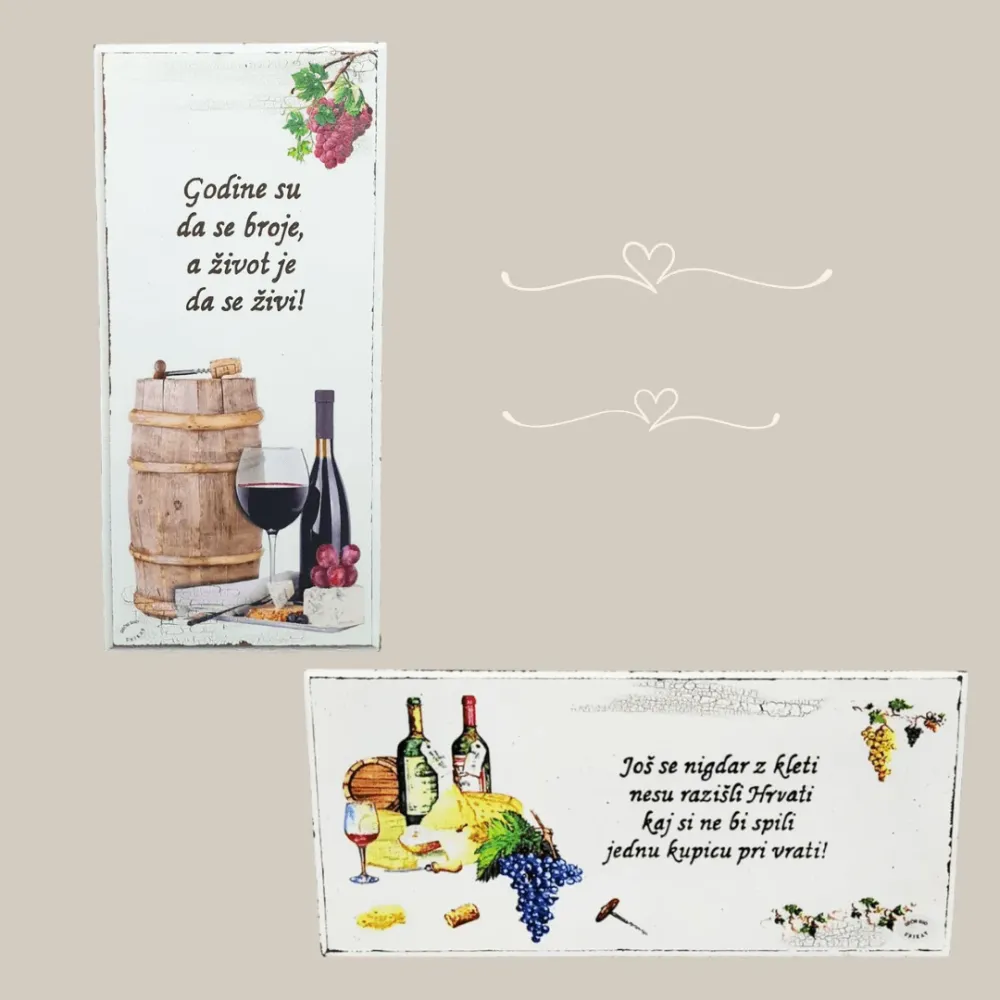 Unesite čaroliju vinograda u svoj dom! Poklon za prijatelje