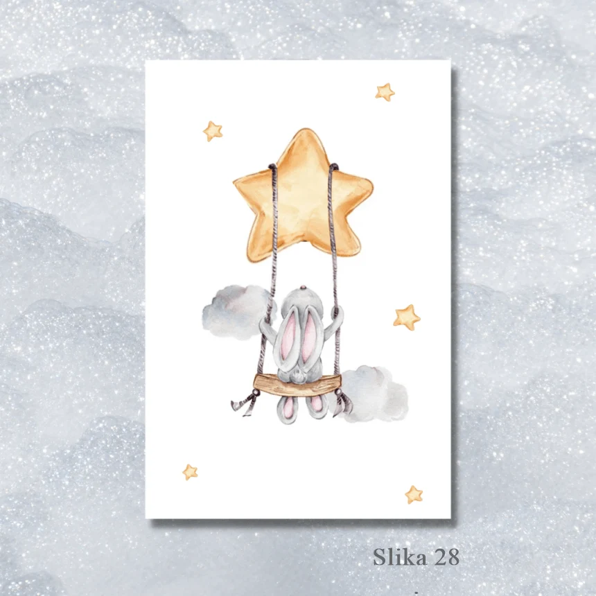Unikatne slike za dječju sobu – Slatki snovi za male princeze - 28. - 00130