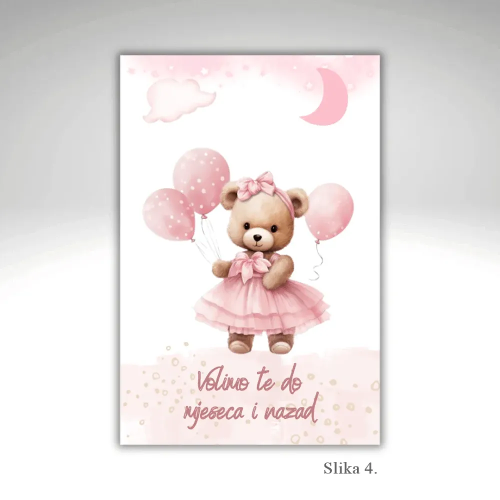 Unikatne slike za dječju sobu – Slatki snovi za male princeze - 4. - 0015