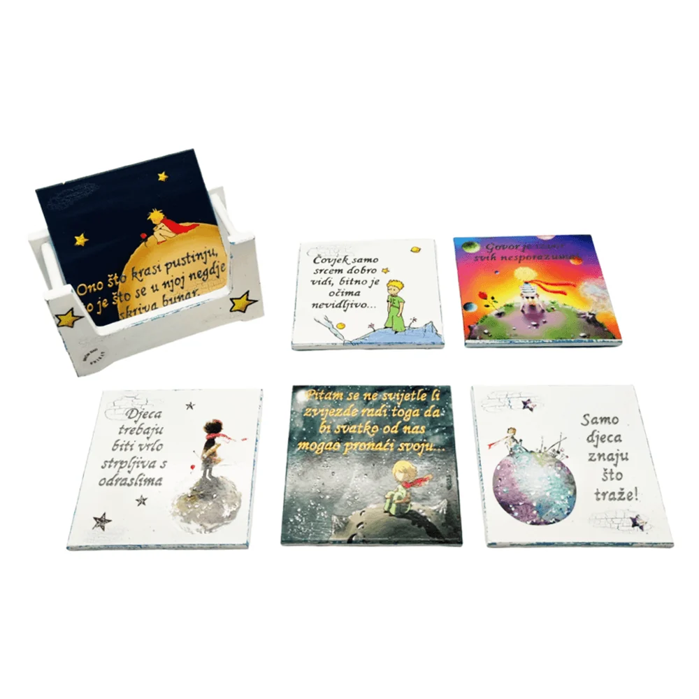 Unikatni podmetači za čše – Inspirirani Malim Princem - 2. - Š16344