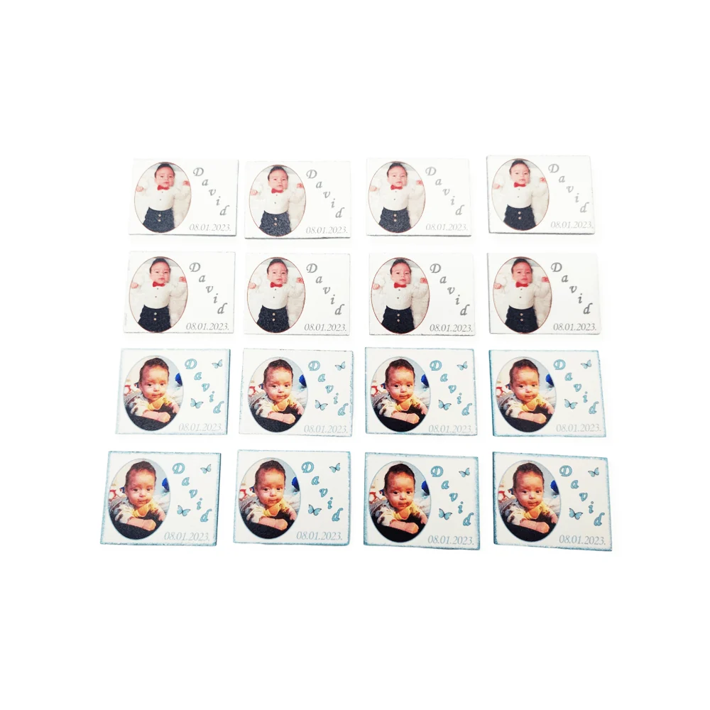 Zahvalnica za goste - krštenje Š12498 Magnet
