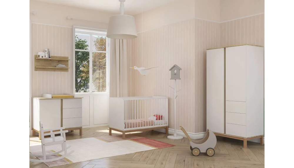 Faktum Loop polica za zid, White-Oak