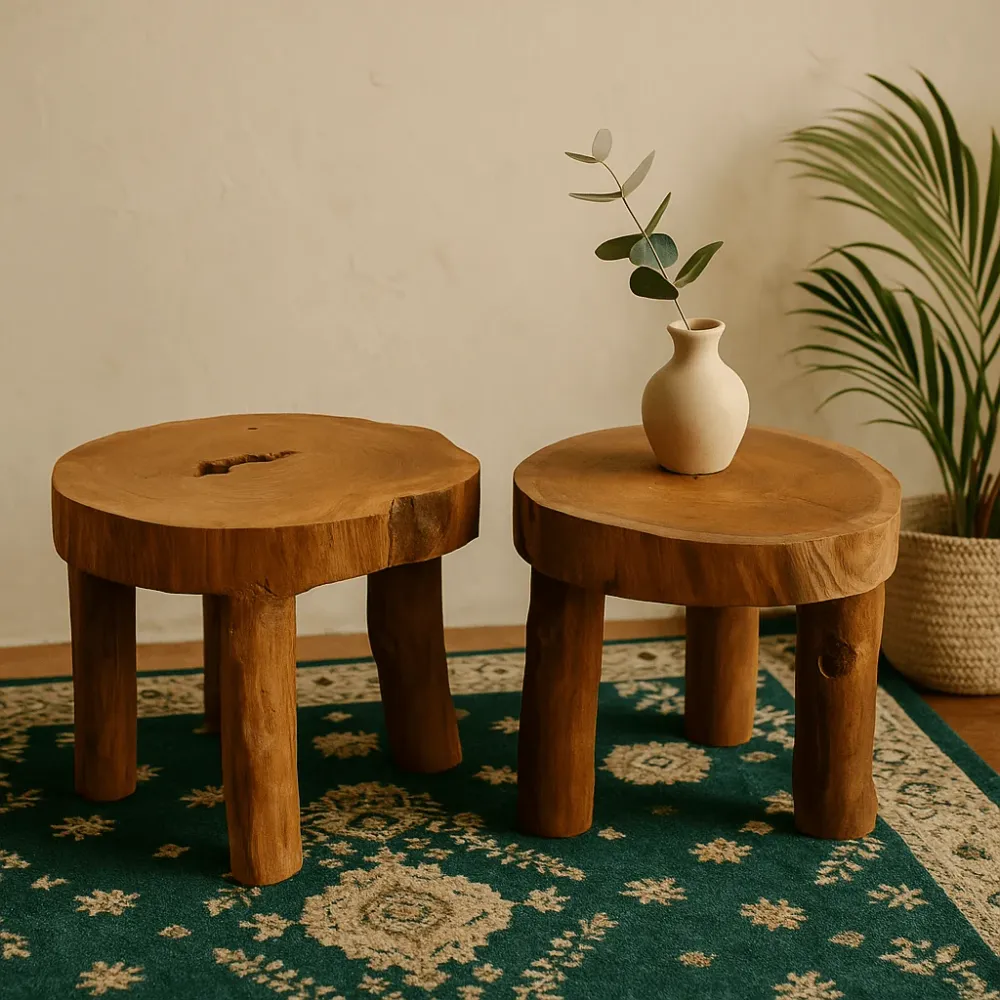 Srednja podloga za prikaz od tikovine 27x15cm, pakiranje od 2 komada