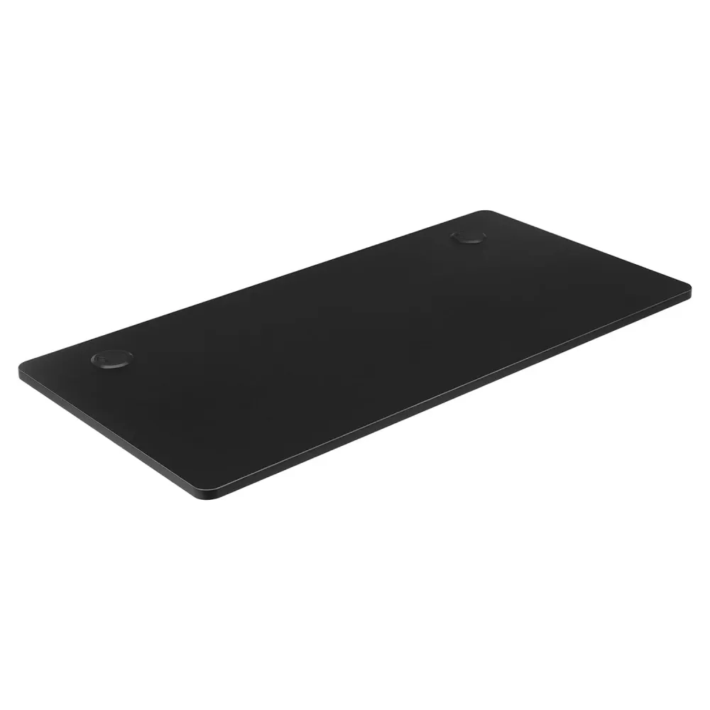 Ploč za električni stol, sa zaobljenim glatkim rubovima, 60 x 120 cm, crna