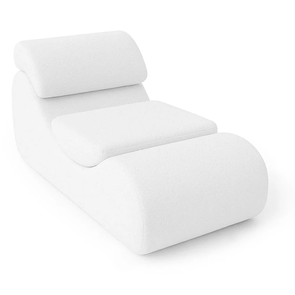 Udobna dječja fotelja - Wave Lounger | Boucle