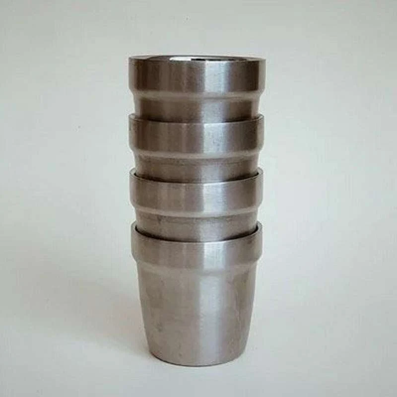 HAPS Nordic Čš za piće - Otporan na hrđu čelik - 4-pak - 200ml.