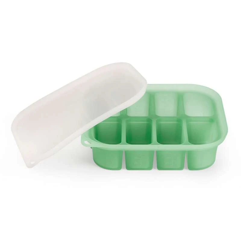 Haakaa Easy-Freeze Pladanj - 8 Odjeljaka - Zeleni grašak from France