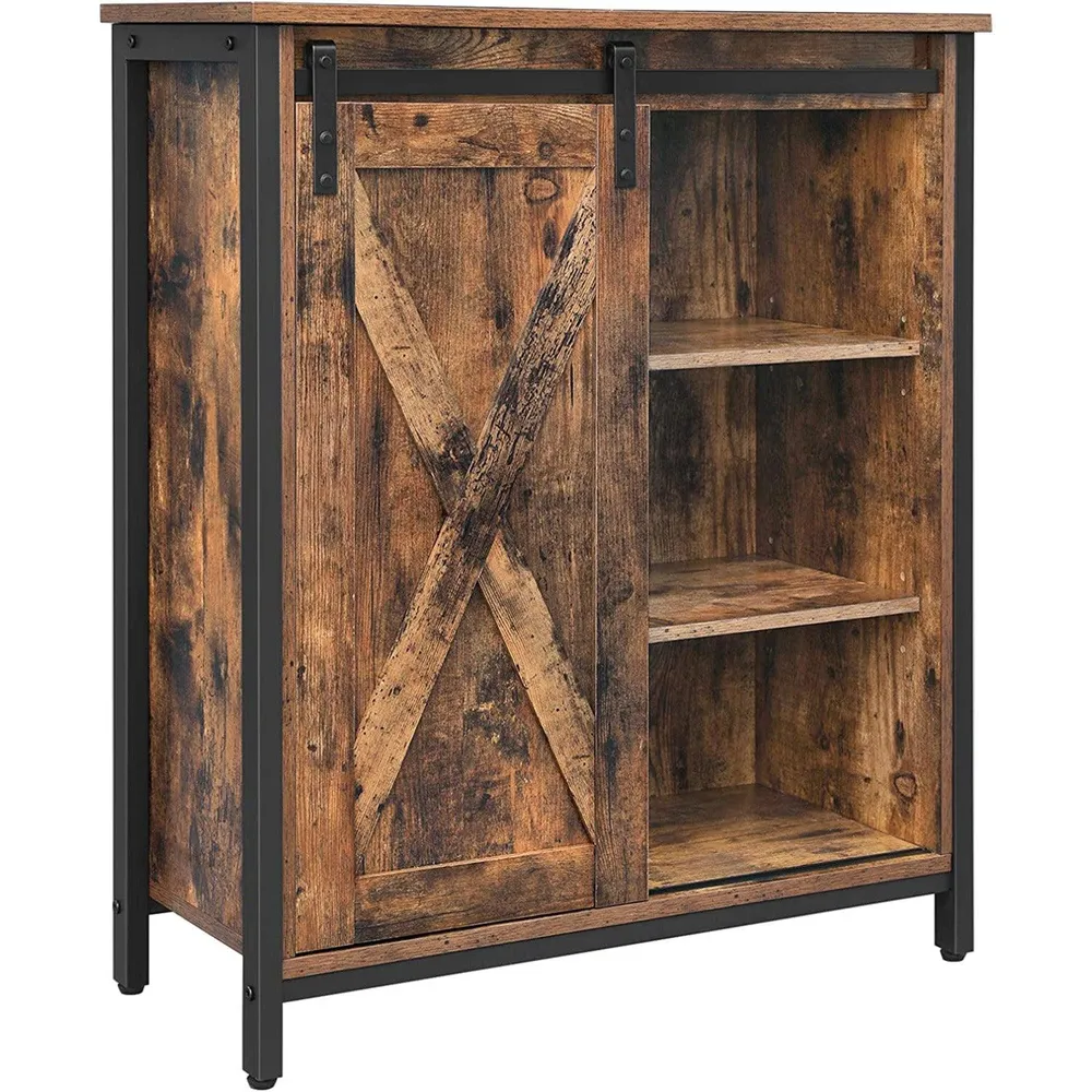 Komoda, Rustikalni kuhinjski element s kliznim vratima 70 x 30 x 80 cm